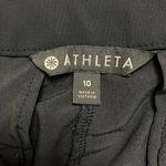 Athleta  Gramercy Track Trouser Black Wide Leg Pant Size 10 Photo 6