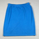 St. John  Vibrant Blue Pencil Skirt
Size: 16 Photo 0