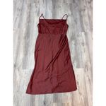 BHLDN  Satin Cowl Neck Slip‎ Dress Size 16W Photo 7