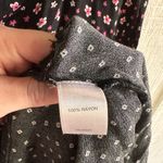 J.Jill Floral Black and Pink Long Sleeve Dark Casual Work Blouse Size undefined Photo 2