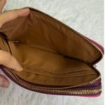 Coach  Color Block Double Zipper Wallet Wristlet Photo 7