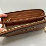 Michael Kors Brown Zip Around Wallet Photo 6
