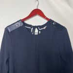 Burberry Brit black 100% wool long sleeve mini dress sz 8 Photo 5