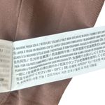 Abercrombie & Fitch  Chocolate Brown Menswear Inspired Mini Skirt Asymmetrical Sm Photo 5