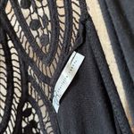 Charlotte Russe  Black Lace back Accent vest xl Photo 3