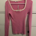 NWT Boutique Top Pink Size L Photo 0