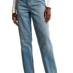 Abercrombie & Fitch 90s Ultra High Rise Straight Jeans Medium Wash Denim 25 / 0 Photo 0