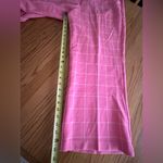 Women’s Pink Dress Pants Waist 34” Career Wear Office Cropped Ankle Photo 7