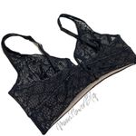 Free People  Tameeka Lace Underwire Bra Black Photo 4