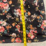 Sweet Rain Floral Black Top Photo 7