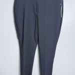 Loft NWT Plus High Waist Marissa Skinny Dress Pants In Gray Career Wear Size 16 Photo 0