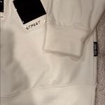 13DE MARZO PARIS WOMENS White Hoodie with Graphic Prints Size L Photo 1