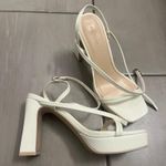 Princess Polly  White Heels Strappy Photo 1