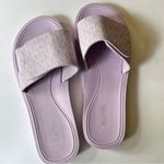 Michael Kors Women's Secure Straps Slide Sandal Sz 9 Purple Photo 2