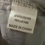 SEEK the Label  Gray Faux Suede Embroidered A-Line Mini Skirt Size S XS Photo 7