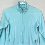 Adidas  Lightweight Blue Green Athletic Jacket Size Small Photo 2