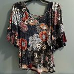 Bobeau  Floral Top Photo 0