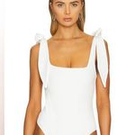 Show Me Your Mumu  Gidget Bodysuit White Size Medium Photo 0
