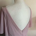 Jenny Yoo JY • NWT JY511 Sueded Rose Pink Maracaine Jersey Bridesmaids Dress Photo 7