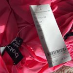 Bebe  one shoulder mesh and jersey dress nwt Photo 4