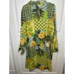 Denim & Co. Beach Large Cotton Gauze Button Front Dress Cover Photo 5