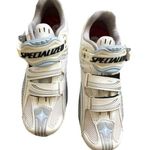 Specialized Pro Women Cycling Clip Mount Shoes 38 White Size 7 Photo 0