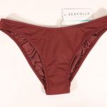 Seafolly NWT  Active High Cut Pant in Plum Photo 1