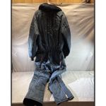 Vintage Sears Insulated Ski Snow Suit Jumpsuit Blue Large Size 44R 80s Photo 5