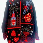 Classic Elements Vtg New Year’s Eve y2k 2000 “ugly” holiday sweater Medium Photo 0