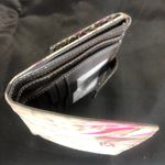 Salvatore Ferragamo  Leather Animal Tiger Leopard Trifold Wallet RARE Photo 10