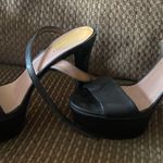 Gucci Black Leather Heels Photo 0