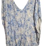 Ark & Co. Oversize Snake Skin Print Blouse Photo 1