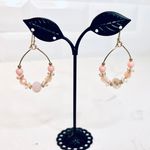 Gold Hoop Pearl French Wire Dangle Drop Earrings Costume Jewelry Buy 3/$21 Photo 0