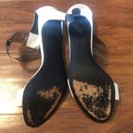 Tibi  $425 Clara Sandal with Ankle Strap White Clear Size 35 5 INDIE SLEAZE Photo 5