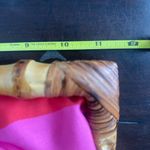 Banana Republic pink and red clutch Photo 2