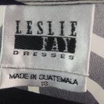 Leslie Fay  18 Black Creme Sheer Duster Plus Photo 3