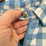 RVCA Women's Blue Gingham Golf Outdoors Windbreaker Preppy Women's Size S Photo 5