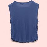 Apt. 9 Cute periwinkle lilac lace front lined cotton blend sleeveless top  Photo 2