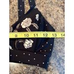 Saltwater Luxe  Aspire Sports Bra Black Floral Print Size Small Photo 5