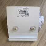 Lilly Pulitzer Chic White Floral Earrings Photo 2