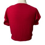 Madison & Berkeley Women's Top Size XXL Ribbed Capped Sleeve Shirt. LTOP752 Photo 3