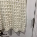 NWT Uncharted Threads Size L Cream Stretchy Knit Crochet Terry Cover Up Dress White Size L Photo 2