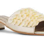 Jeffrey Campbell  Fishy Sandals in Cream Gold Combo 9 with box Womens Leather Photo 0