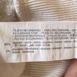 ZARA Women's white and black crewneck sweatshirt crewneck faces portrait Photo 6