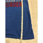 5th & Ocean Oklahoma City OKC Thunder Sequin Tank Top Size Large Blue Red NBA Basketball Photo 5