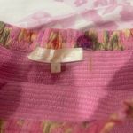 Love Shack Fancy walker mini skirt pink and purple floral Photo 1