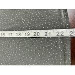 ZARA NWT  Black Sheer Burnout Dot Ruffle Mock Neck Long Sleeve Blouse Top Size S Photo 8