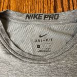 Nike  Pro Heather Gray Muscle Tee Photo 3