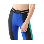 P.E. NATION RISEBALL LEGGING full length panels glitter Small Blue Photo 2