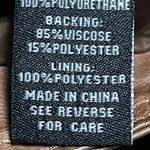 JouJoue Jou Jou Brown Vegan leather jacket Size Medium Photo 4